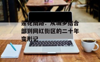 莲花南路：从城乡结合部到网红街区的二十年变形记