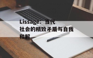 Lissage：当代社会的精致矛盾与自我和解