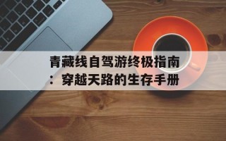 青藏线自驾游终极指南：穿越天路的生存手册