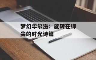 梦幻华尔滋：旋转在脚尖的时光诗篇