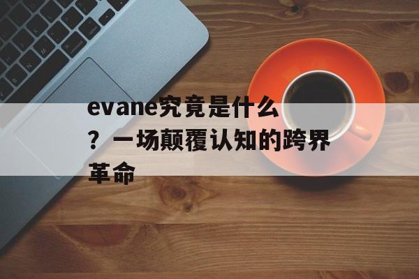 evane究竟是什么？一场颠覆认知的跨界革命-第1张图片-